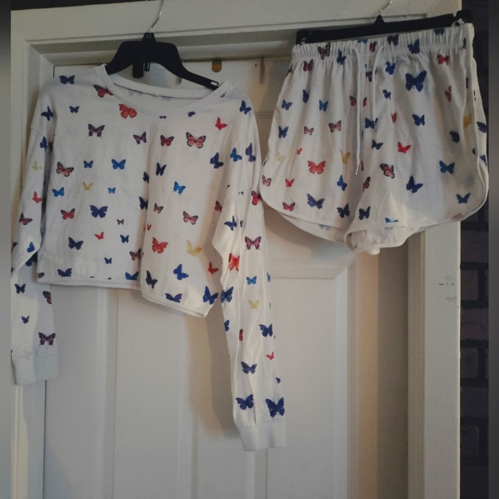 Butterfly Pajama Set